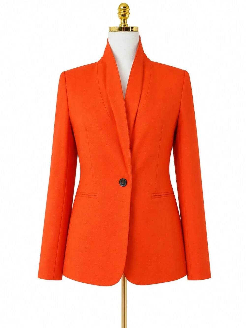 J.Crew Parker Stretch Linen Blazer Red Orange NWT Size 8